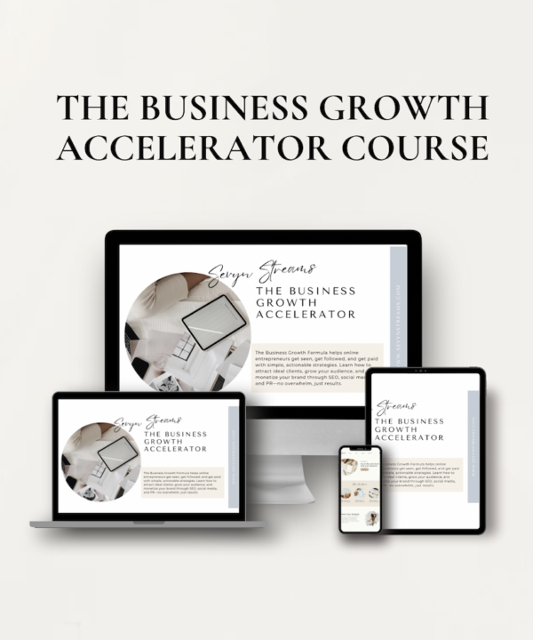 The Business Growth Accelerator Course